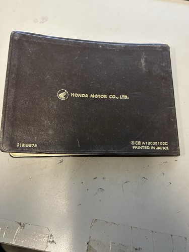 1982 Honda GL1100 GoldWing Aspencade Factory Owner's Manual 31M8976 WM12A - Picture 6 of 7