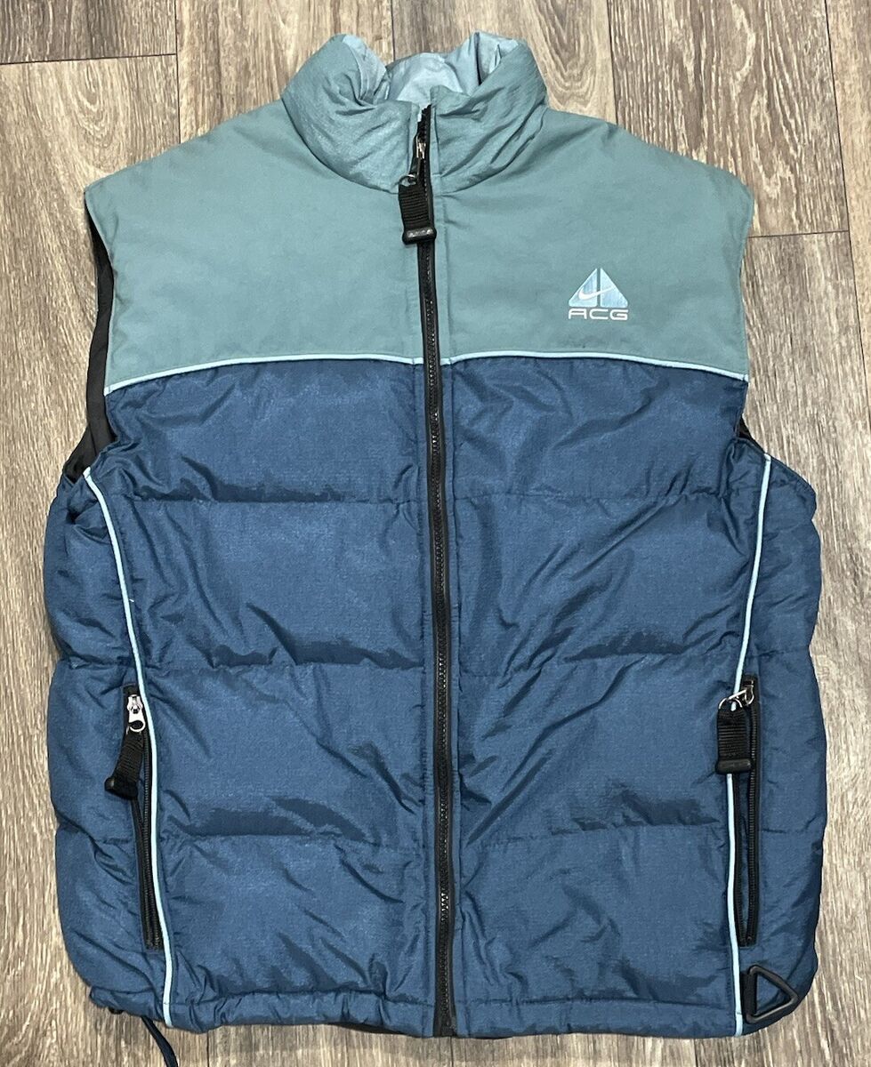 Nike ACG Puffer Vest Jacket Vintage Thermal Layer 2 Mens Nike ACG Puffer Vest Jacket Vintage Thermal Layer 2 Mens