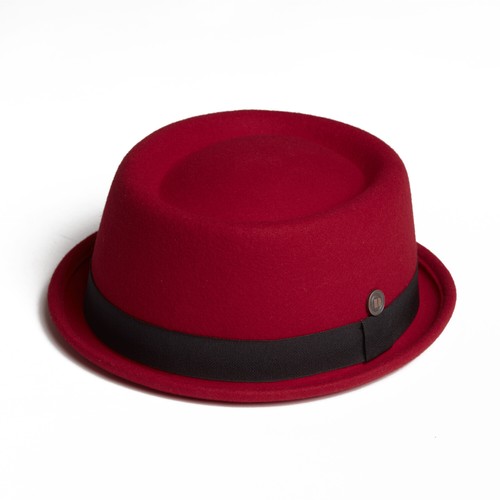 Dasmarca JACK wool felt short brim MOD rude-boy style skimpy brim porkpie hat - Picture 64 of 72