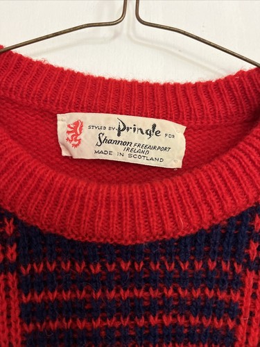 Vintage Wool Sweater Pringle of Scotland Small? - Picture 3 of 5