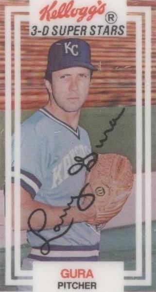 1983 Kellogg's 3-D Super Stars - Larry Gura #42 - 1 of 1