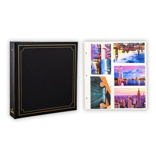 Slip in Photo Album Holds 500 Photos 6x4'' & 20 Refill Sheet Holds 6x4'' 200 pht - Picture 2 of 79