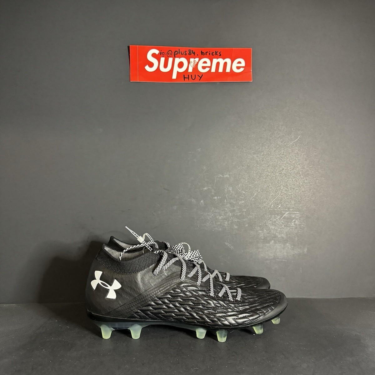 Under Armour Clone Magnetico Pro FG Soccer Cleats Black Mens Size