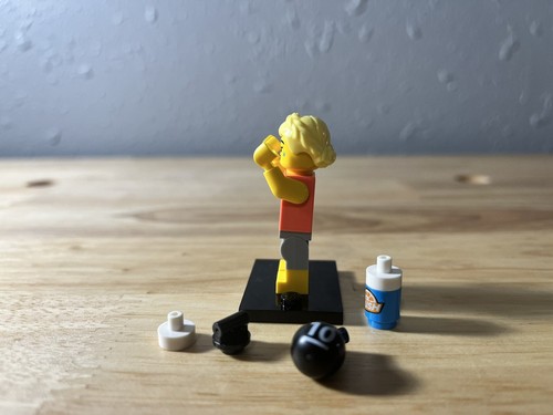 2024 LEGO Serie 25 Minifiguren 71045 Gewichtheber Bodybuilder Neu Komplett - Bild 6 von 9