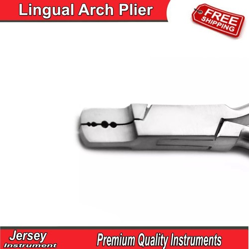 Dental Lingual Arch Plier Orthodontic Braces Wire Adjusting Forming Instruments - Picture 3 of 4