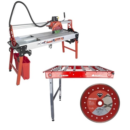 Rubi DCX-250 1550 Xpert Wet Electric Tile Saw Bundle (110v) - Picture 2 of 5