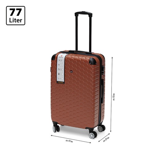 Koffer Reisekoffer 4 Rollen Kofferset 5 teilig Hartschale Trolley S-M-L-XL-XXL - Bild 28 von 169