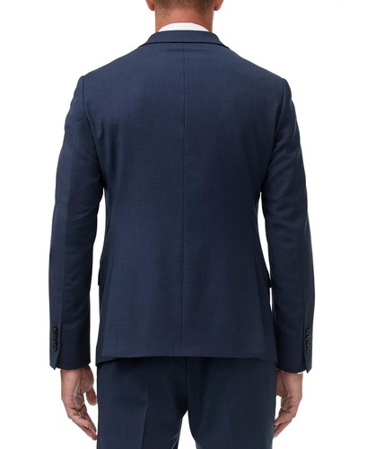 New- Armani Exchange Men's Slim-Fit Birdseye Suit Jacket, Navy, 42R, MSRP $475 - Picture 2 of 2