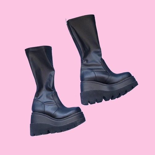 Demonia Shaker 65 Platform Boots | eBay
