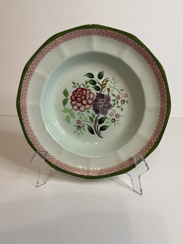 Adams ~ England ~ Calyx Ware ~ MANDALAY ~ Rimmed Soup Bowls (4) ~ EUC - Picture 4 of 6