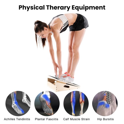 ATG Schrägbrett für Wadendehnung Wadenstrecker Schrägbrett für Kniebeugen Adj... - Bild 6 von 7