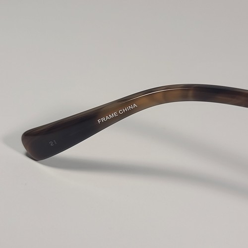 Cole Haan CH7044 210 Cat Eye Sunglasses Brown Havana Frame Brown Mirror Lens 57 - Picture 8 of 11