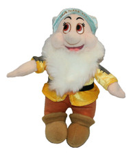 Disney Bashful dwarf plush stuffed animal Snow White  Seven Dwarves 9 1/2" tall