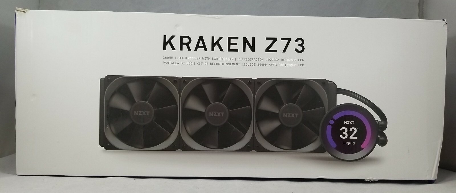 Nzxt Kraken Z73 1mm Liquid Cpu Cooler For Sale Online Ebay