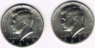 2020 P&D KENNEDY HALF DOLLARS - BU FROM U.S.MINT ROLLS