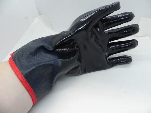 1 oder 12 Paar! SHOWA BESTE HANDSCHUHE # 7199NC-10 NITRI-PRO BESCHICHTUNGSHANDSCHUHE (HR) - Bild 11 von 16