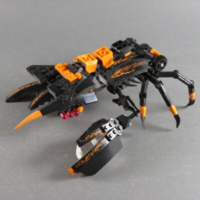 LEGO  City Atlantis Tiefsee schwarzer Skorpion orange aus 8076 Deep Sea Striker