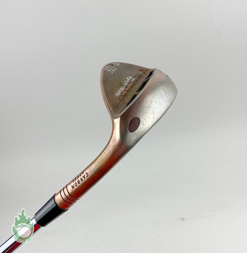 Used RH TaylorMade Hi-Toe RAW Wedge 58*-10* S400 Stiff Flex Steel Golf Club - Picture 11 of 12