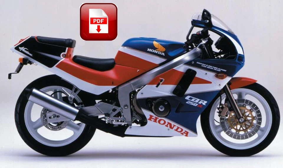 HONDA CBR250R 1987 a 1989 MANUAL DE TALLER - Archivos PDF Foto 2 de 2