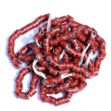 Pigeon Rings Foot Leg Bands Bird Ring 100pcs Racing Identification Poultry Band