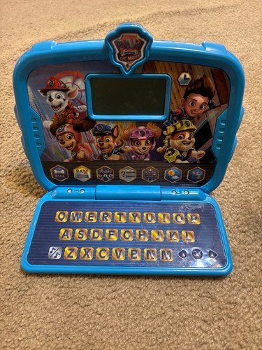 Paw Patrol The Movie Learning Tablet VTech Toy Laptop Game Only TESTED - 第 4/5 張圖片