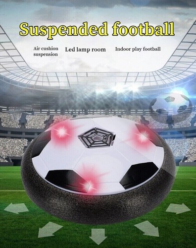 Toys For Boys Girls Soccer Hover LED Light Ball Floating Football Kids Toy Gift - Picture 12 of 14