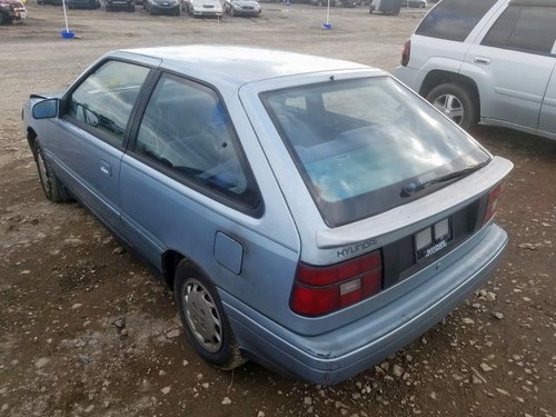 Hyundai Excel Hatchback, 1990, 1991, Left Driver Tail Light - Picture 5 of 9