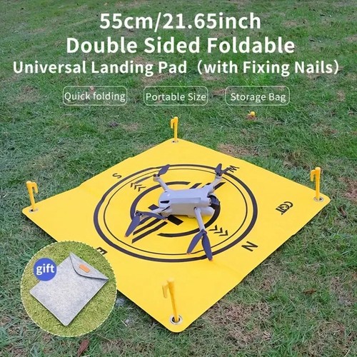 Foldable Drone Landing Pad Take-off Mat Waterproof For DJI Mavic Mini Air Series - Picture 1 of 8