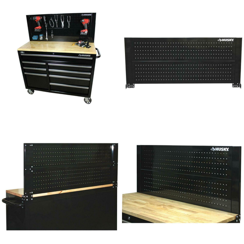 Husky D6TC09001 Pegboard Back Wall for Tool Cabinet for sale online