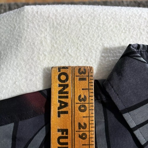 Dragon Ball Z Shirt Men’s Medium Red Gray Button Down AOP NWT Goku Super Saiyan - Bild 4 von 9