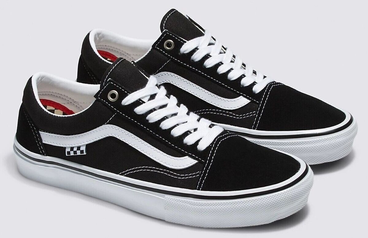 Vans Old Skool Pro Black White,BLK/BLK, BLK/GUM and Navy Vans Old Skool Pro Black White,BLK/BLK, BLK/GUM and Navy