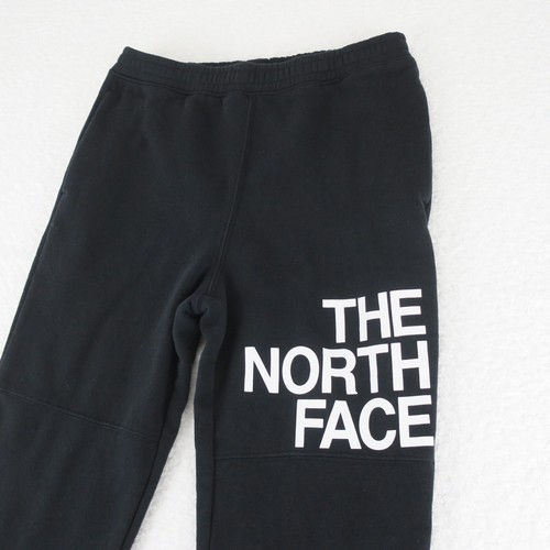 The North Face Fleece Lined Sweatpants Teen Boys Size XL Black - Picture 2 of 11