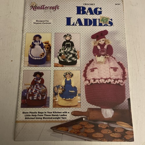 Crochet Bag Ladies By Virginia Zartman (The Needlecraft Shop) 1998/PB - Picture 1 of 3