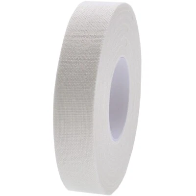 PRO WHITE ZINC OXIDE TAPE 1.25CM X 10M Finger Thumb Tape Strapping Binding Grip