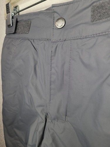 NWT Columbia Sportswear Kids Youth Small Ice Slope II Gray Snow Ski Snow Pants - Picture 2 of 12