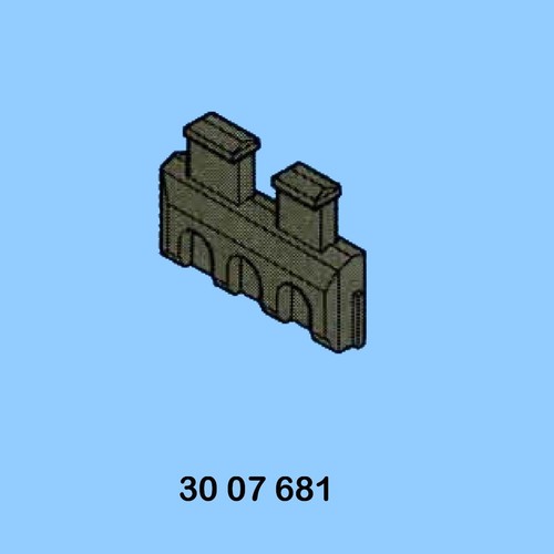 Playmobil Ricambi VINTAGE CASTELLO 3450 3665 3666 3667 3888 7144 cavalieri - Foto 11 di 11