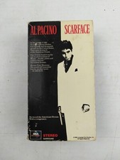 Scarface (VHS) 2-Tape Set 1990 Release Al Pacino