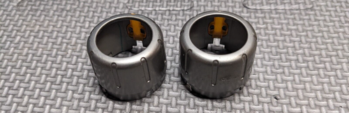 2004-2007 Nissan Pathfinder Armada QX56 Climate Control Knob Rings SET of 5 - Picture 6 of 6