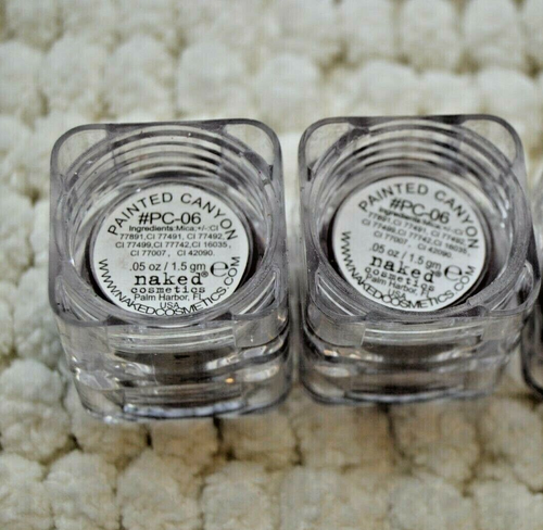 2X Naked Cosmetics Loose Pigment Eyeshadow PAINTED CANYON.05oz NEW Sealed - Picture 2 of 2