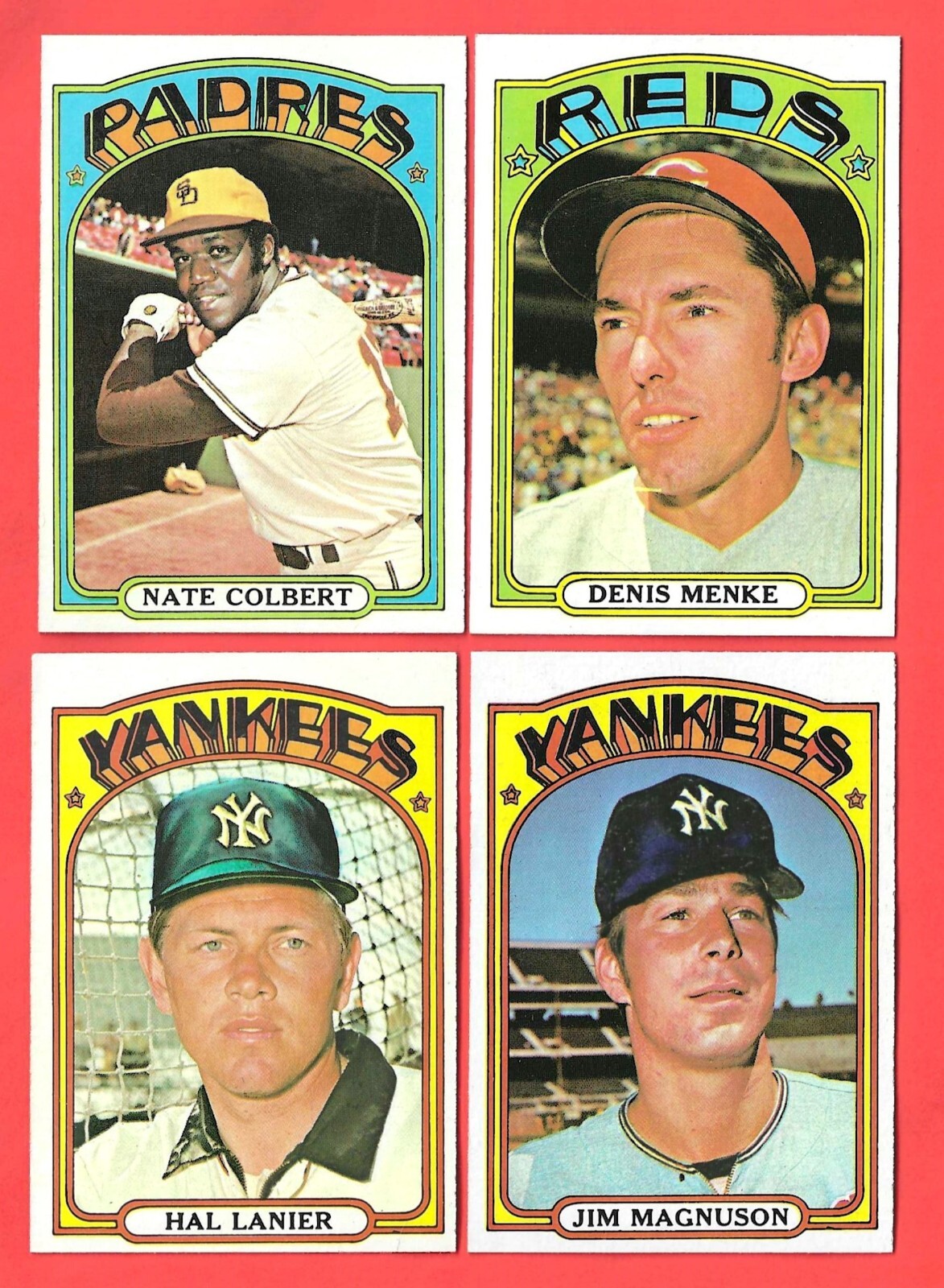 1972 Topps baseball mid-range set break 404-601 - You Pick 'Em - Picture 335 of 424