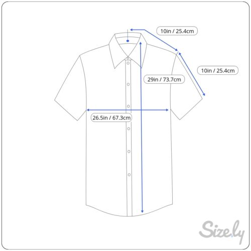 RJC Hombre 2XL Camisa Azul Aloha Hawaiana Tropical Atardecer Playa Palmas SS - Imagen 3 de 7