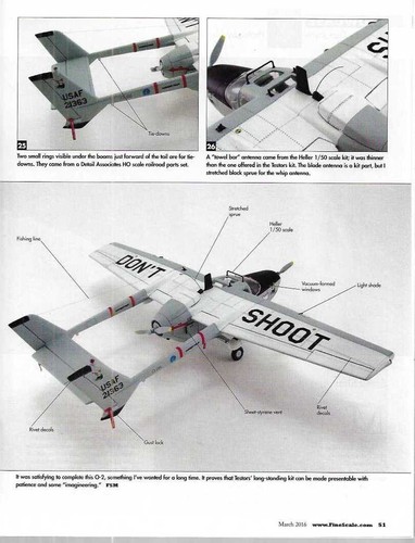 Fine Scale Modeler March 2016 Drago Jagdpanzer Carro Armato Cessna Skymaster - 第 15/15 張圖片