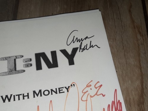Gary Sinise AND MORE "CSI: NY" AUTOGRAPH Signed Full 'People With Money' Script - Picture 3 of 12