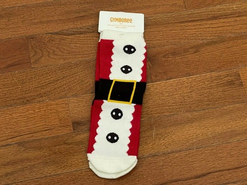 Gymboree Youth Holiday Santa Socks Size XXS Shoe size 6-7 US New - Picture 4 of 4