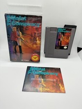Mafat Conspiracy Nintendo NES Complete CIB Rare Near Mint In Cello!!