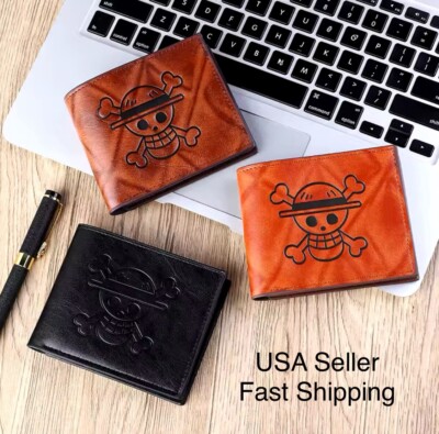 One Piece Wallet - Anime Manga Straw Hat Pirates - Monkey D Luffy