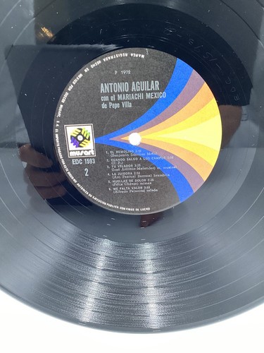 ANTONIO AGUILAR el charro de Mexico (MUSART MEXICO 3x VINYL LP ) rare! - Picture 10 of 12