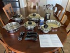 Saladmaster 316Ti Titanium Stainless Steel Cookware Set + Kitchen Tool Set