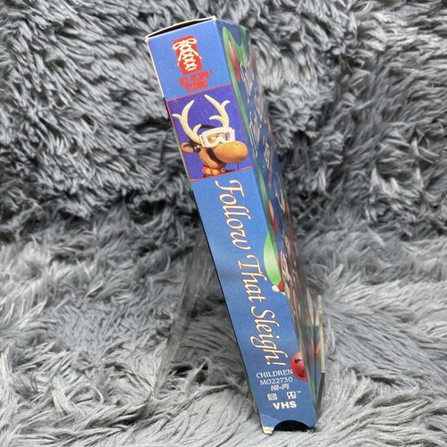 Follow That Sleigh! VHS Tape 1990 Elvis The Rockin' Reindeer Santa Claus Rare - Picture 3 of 8