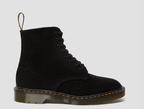 Botas Dr Martens 1460 Undercover SN negras de pana con cordones talla 11 - Imagen 3 de 7